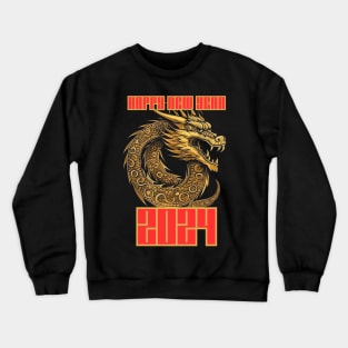 Year Of The Dragon 2024 Zodiac Chinese New Year 2024 Crewneck Sweatshirt